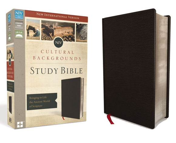 Cultural Backgrounds Study Bible, Leather Bound Cover, NIV - HebrewRootsMarket