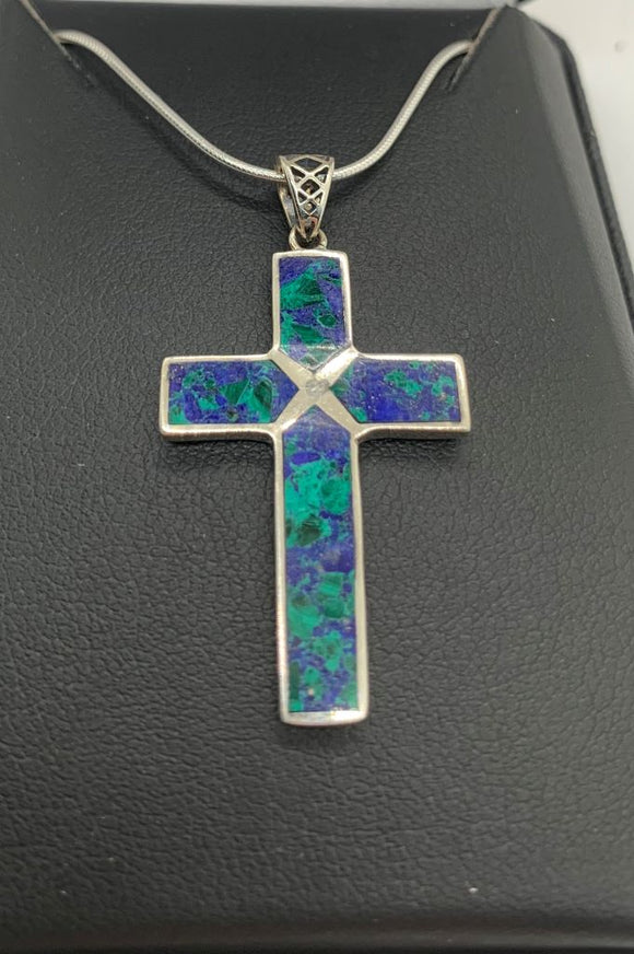 Large Eilat Cross Necklace