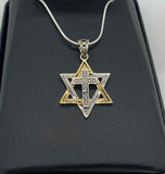 Silver/Gold Messianic Necklace
