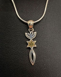 Gold/Silver Messianic Seal Necklace