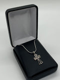 "Tree of Life" Cross Silver Necklace